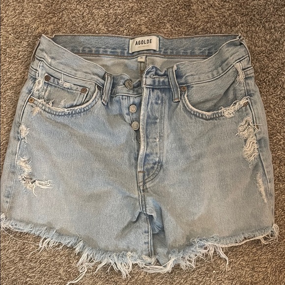 AGOLDE Women's “Parker Long” shorts - Picture 1 of 4